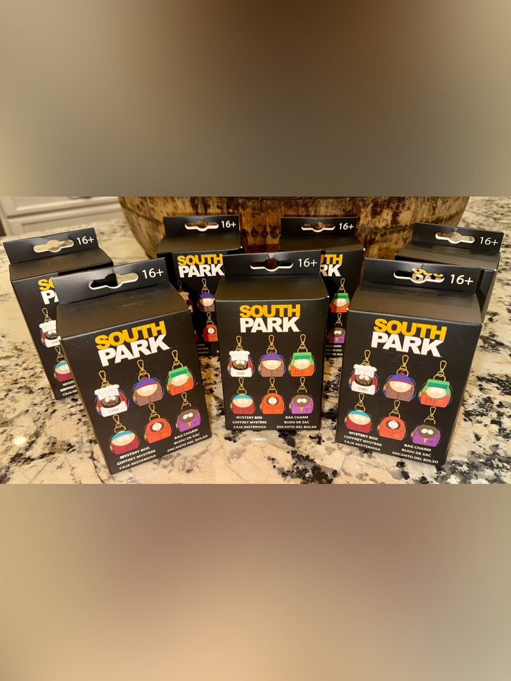 ONE NIB South Park Cosplay Mystery Mini Backpack Keychain Charm